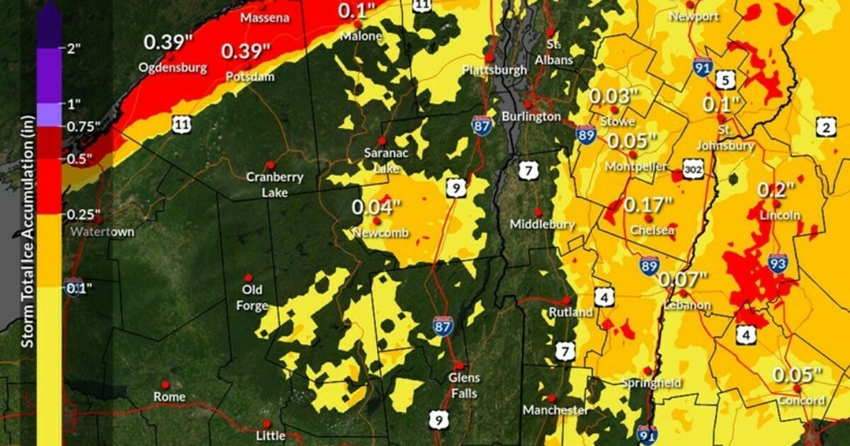 Winter Weather Advisory in Effect on… Saint Regis Mohawk Tribe