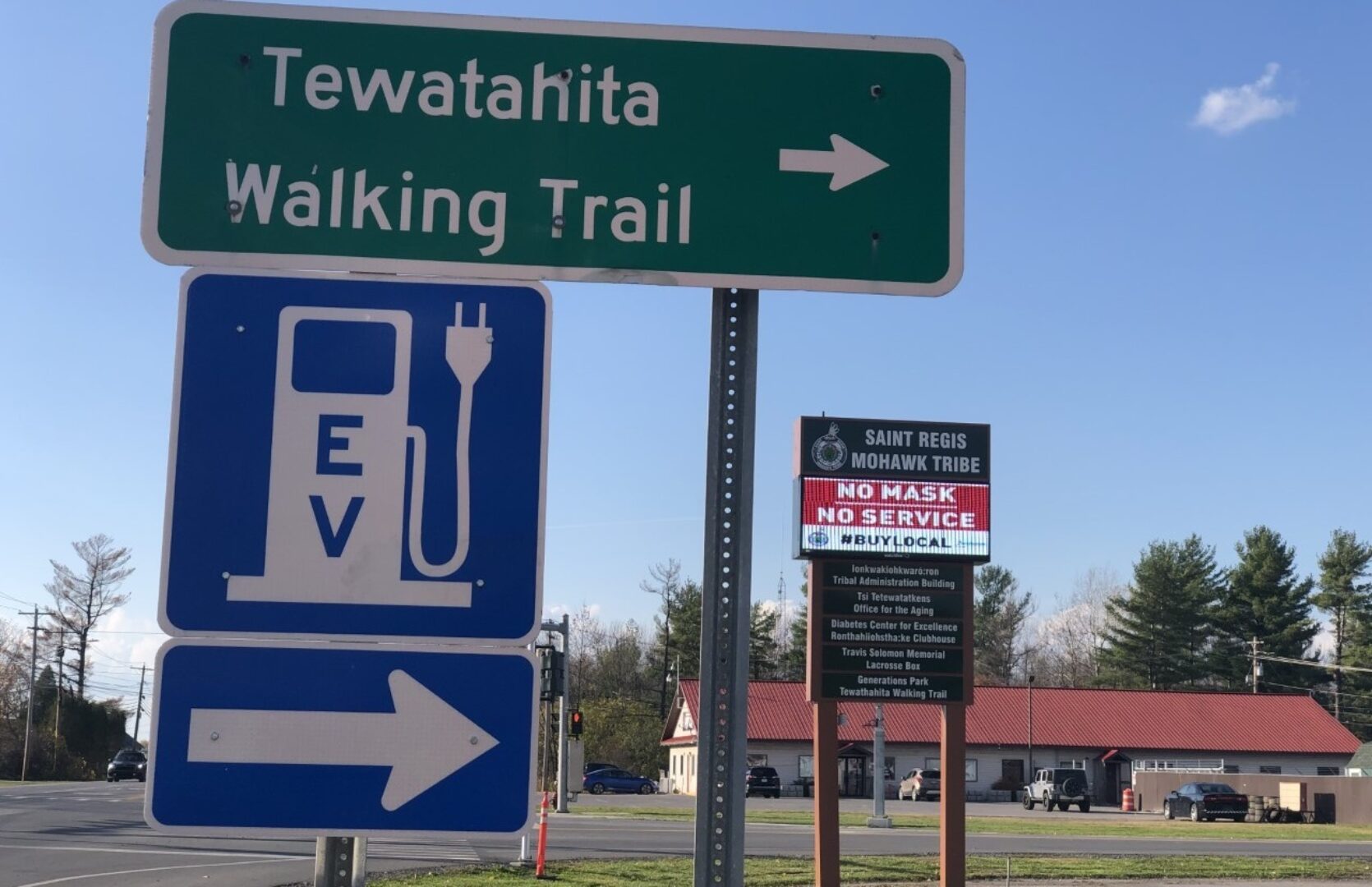 Ev Charging Station Sign