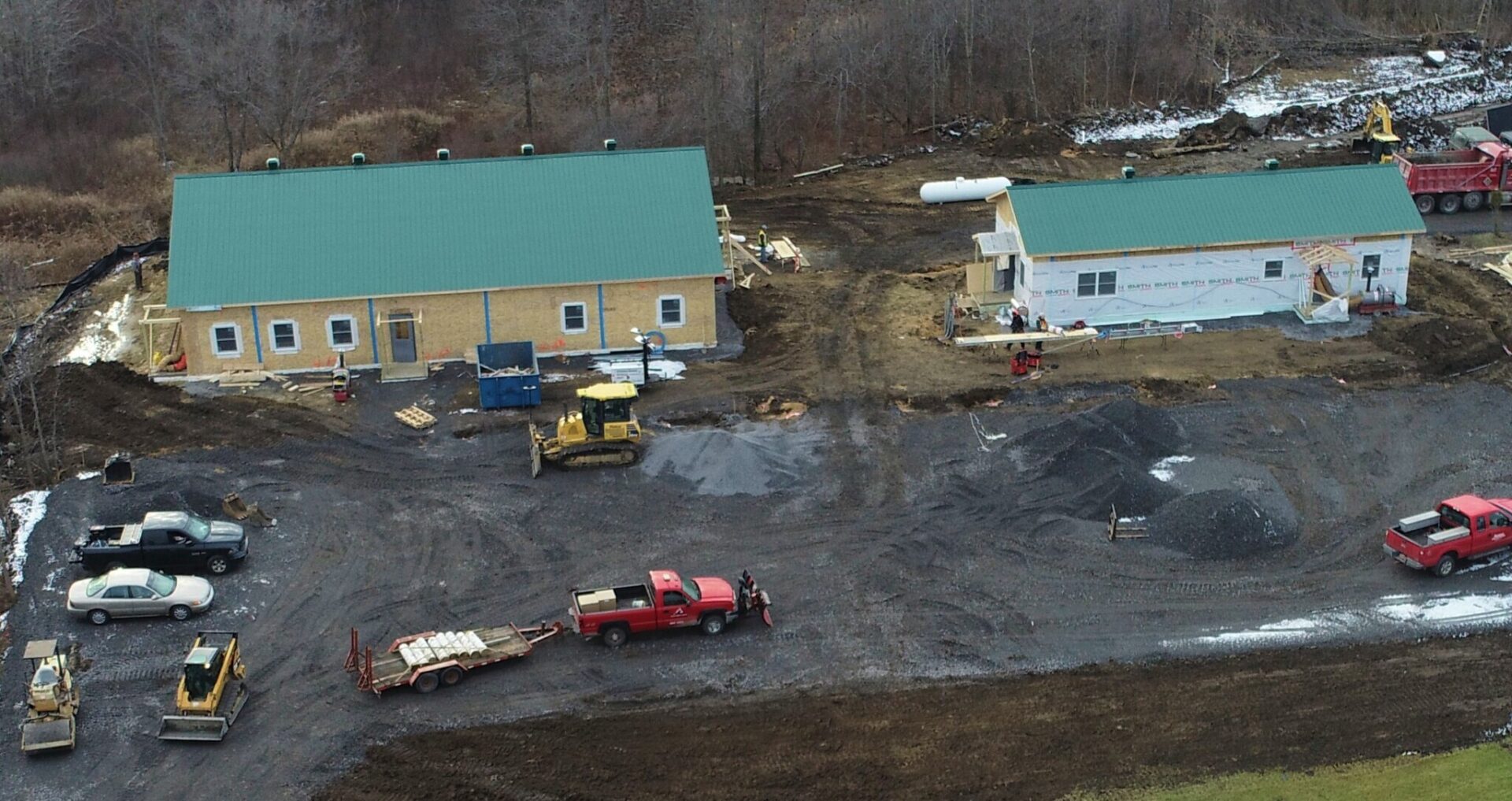 Srmt Family Advocate And Tribal Court Building Drone Photo 3